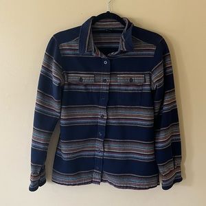 Patagonia Fjord Flannel Shirt Size 4